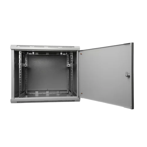 Шкаф телекоммуникационный настенный 9U, 600х600х500 (ШхГхВ) (металлическая дверь)